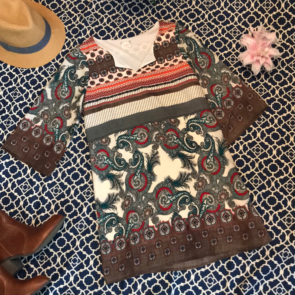 Cute boutique dress great 4 fall over leggings